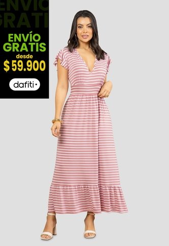 Vestido Mujer Estampado Mp 112027 MP