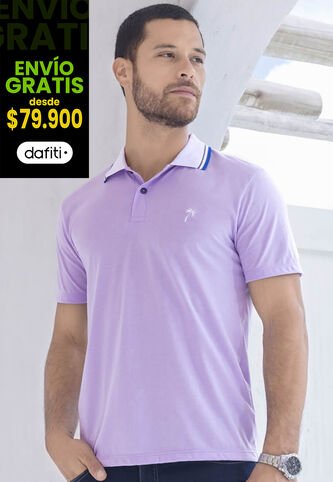 Polo Masculino Lila Mp 31603 MP