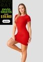 Vestido Corto Mujer Rojo Mp 111999 de MP