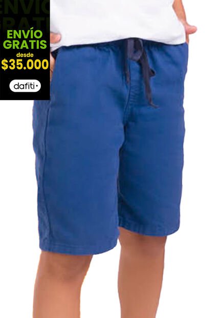 Bermuda Infantil Masculino Azul Mp 2938