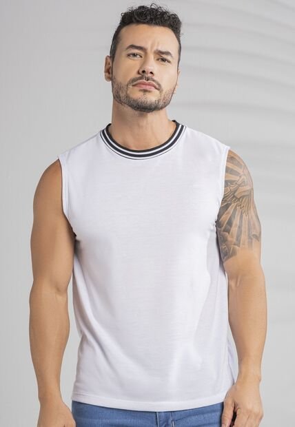Camisilla Hombre Blanco Mp 101775