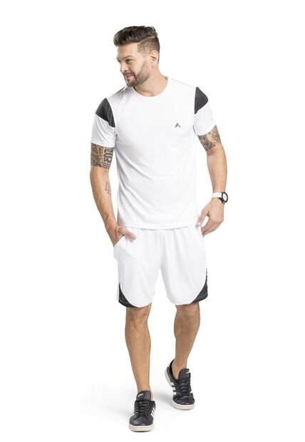 Bermuda Masculino Blanco Mp 1346