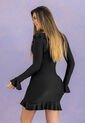 Vestido Corto Mujer Negro Mp 113936 de MP