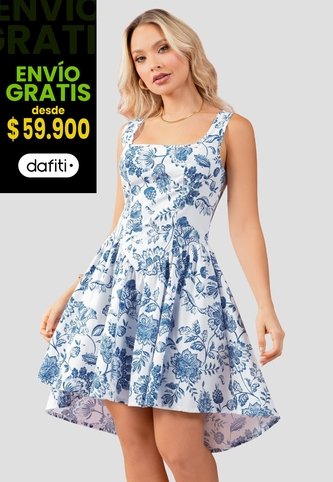 Vestido Corto Mujer Estampado Mp 111270 MP
