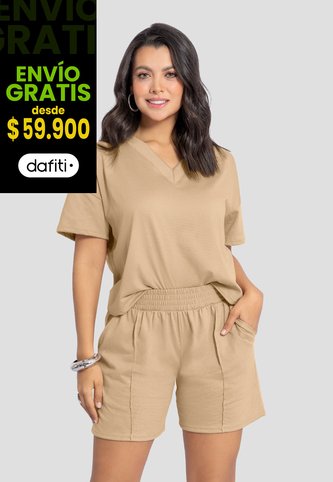 Conjunto Mujer Latte Mp 110863 MP