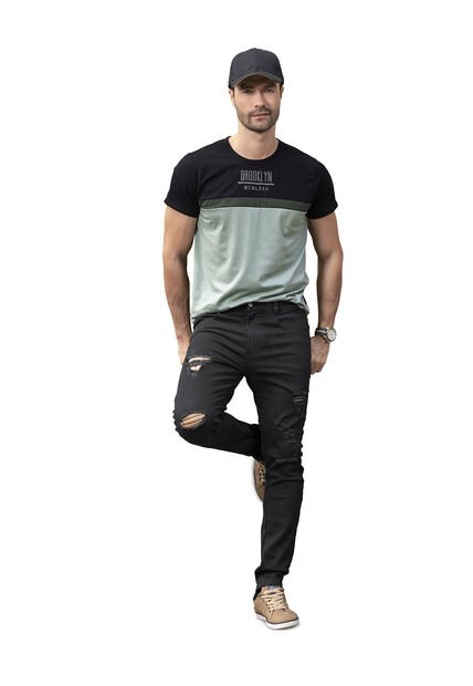 Jean Hombre Negro Mp 78119