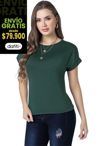 Camiseta Mujer Pistacho Mp 9676 MP