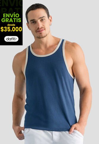 Camisilla Hombre Azul Profundo Mp 1944 MP