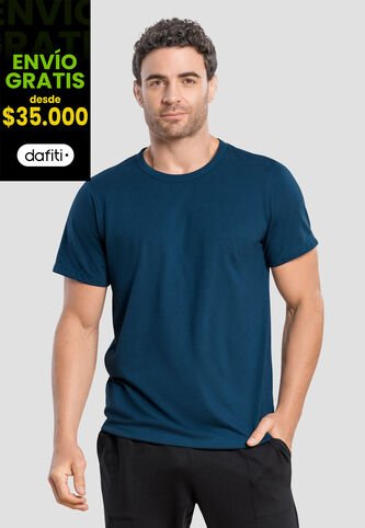 Camiseta Hombre Azul Mp 34556 MP