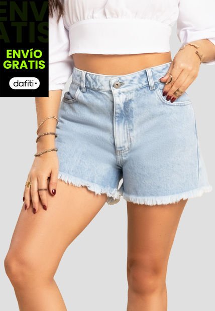 Short Mujer Azul Mp 104352