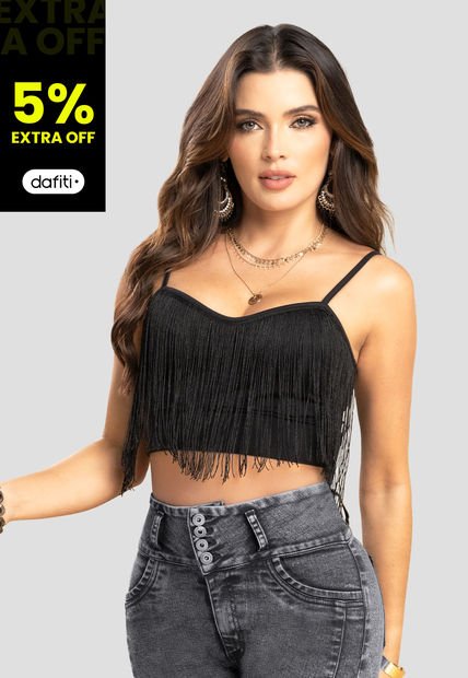 Blusa Mujer Negro Mp 104370