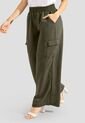 Pantalón Mujer Verde Militar Mp 112324 de MP