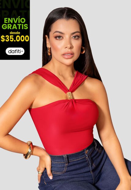 Blusa Mujer Rojo Mp 112516