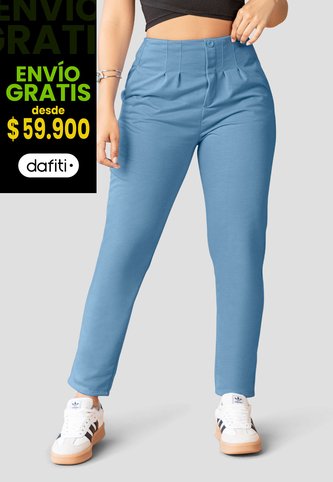 Pantalón Mujer Azul Indigo Mp 1785 MP