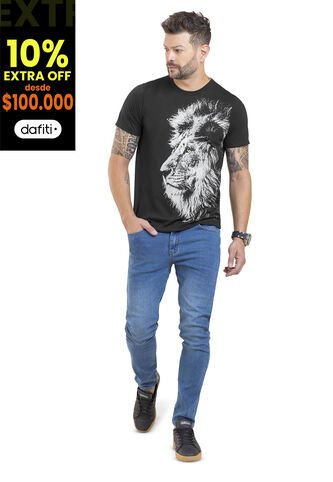 Jean Hombre Azul Medio Mp 91667 MP