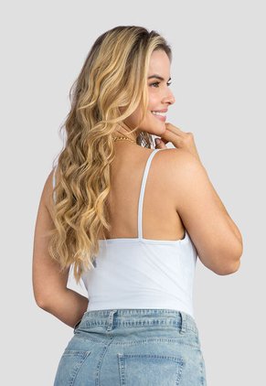 Blusa Mujer Blanco Mp 113857