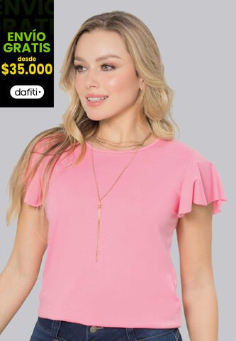 Blusa Mujer Rosado Mp 68386 MP