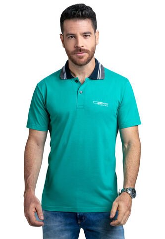 Polo Hombre Verde Mp 88999 MP