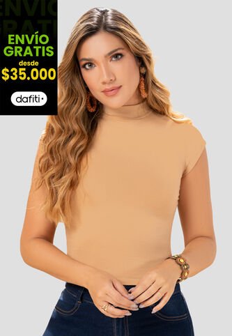 Blusa Mujer Beige Mp 102963 MP