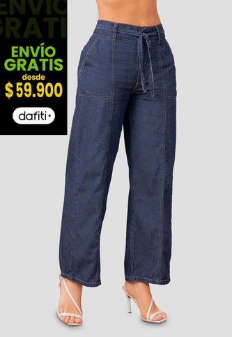 Pantalón Mujer Azul Mp 105055 MP