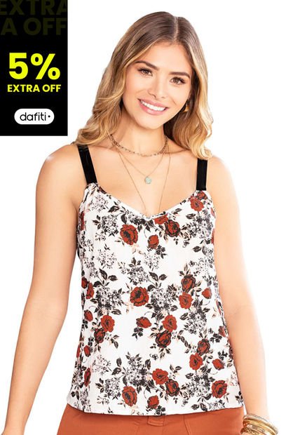 Blusa Mujer Blanco Mp 83182