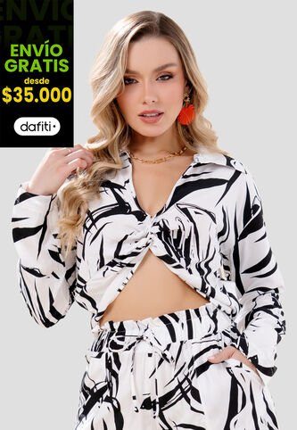 Blusa Mujer Estampado Mp 102976 MP