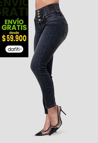 Jean Mujer Negro Mp 103399 MP