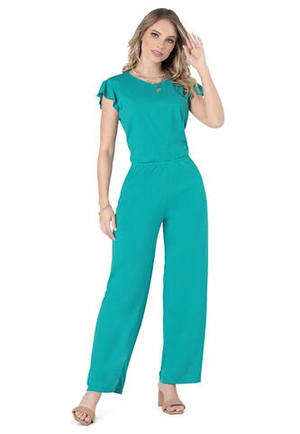 Enterizo Largo Mujer Verde Jade Mp 5812 MP
