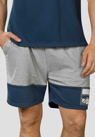 Bermuda Hombre Gris-Azul Mp 111243 MP