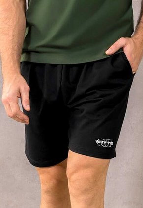 Bermuda Hombre Negro Mp 3347