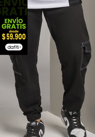 Jogger Hombre Negro Mp 100325 MP