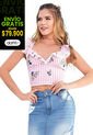 Blusa Juvenil Para Mujer Atypical -Estampado de MP