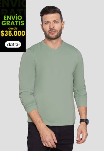 Camibuzo Hombre Verde Oliva Mp 102564 MP