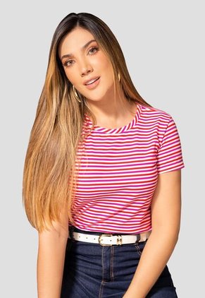 Camiseta Mujer Estampado Mp 112331