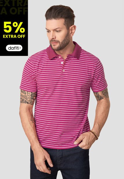 Polo Hombre Rojo Mp 103263