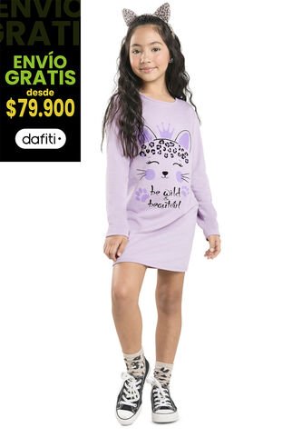 Vestido Infantil Lila Mp 32973 MP