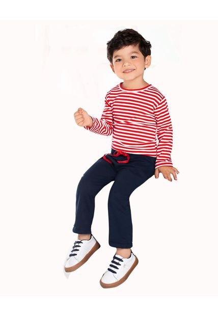 Conjunto Bebe Masculino Bicolor MP