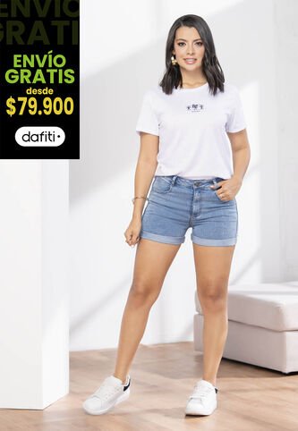 Camiseta Mujer Blanco Mp 3256 MP