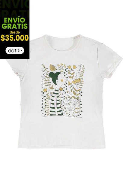 Blusa Infantil Blanco Mp 96551