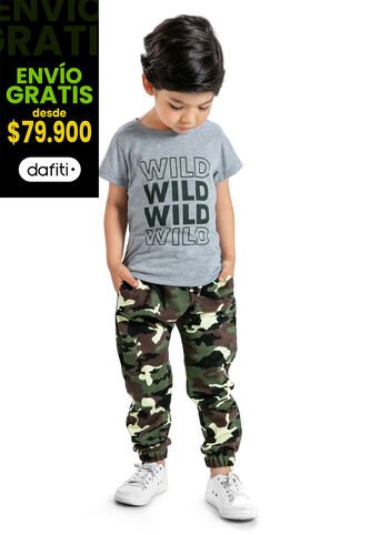 Conjunto Niños Infantil Multicolor Mp 91637 MP