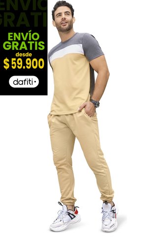 Jogger Hombre Caramelo Mp 3350 MP