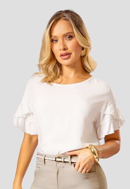 Blusa Mujer Crudo Mp 112049