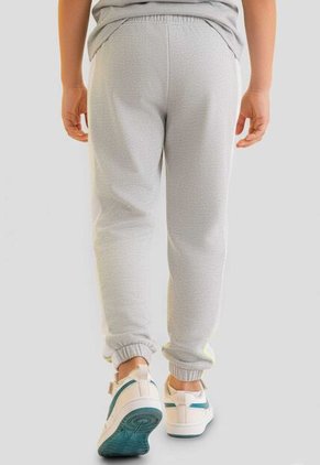 Jogger Infantil Masculino Gris Jaspe Mp 112598