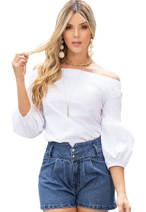 Blusa Para Mujer Blanco MP