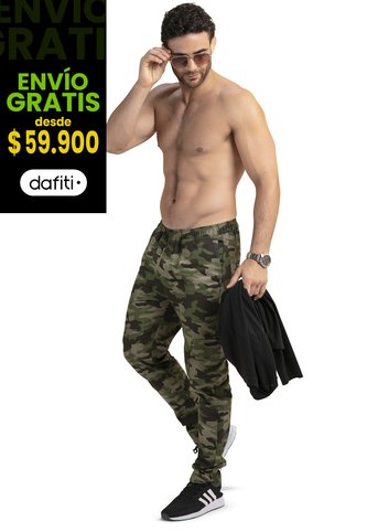 Jogger Hombre Verde Militar Mp 89194 MP
