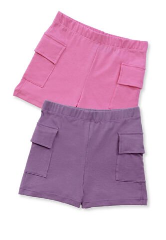 Short Paq X2 Infantil Multicolor Mp 9288 MP