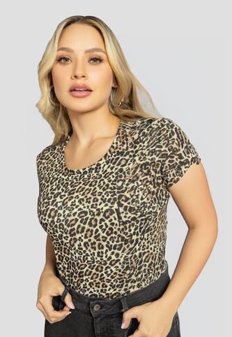 Camiseta Mujer Estampado Latte Mp 112228 MP