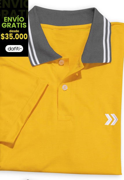 Polo Hombre Naranja Mp 89871
