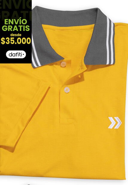 Polo Hombre Naranja Mp 89871