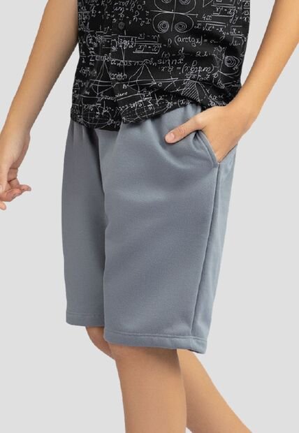 Bermuda Niños Infantil Gris Grafito Mp 111871